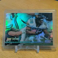 Fred Taylor [Refractor] #C4 Football Cards 1999 Stadium Club Chrome Preview Prices