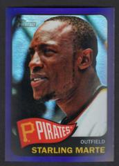 Starling Marte [Purple Refractor] #205 Baseball Cards 2014 Topps Heritage Chrome Prices