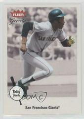 Bobby Bonds #97 Baseball Cards 2002 Fleer Greats Prices