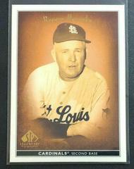 Rogers Hornsby #67 Baseball Cards 2002 SP Legendary Cuts Prices