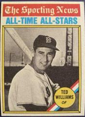 Ted Williams [All Time All Star] Baseball Cards 1976 Topps Prices
