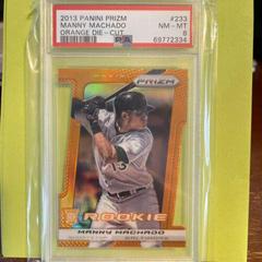 Manny Machado [Orange Die Cut] #233 Baseball Cards 2013 Panini Prizm Prices