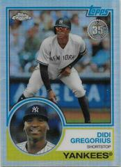 Didi Gregorius #83T-7 Baseball Cards 2018 Topps Chrome 1983 Prices