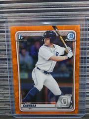 Miguel Cabrera [Orange Refractor] #86 Baseball Cards 2020 Bowman Chrome Prices