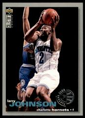 Larry Johnson [Player's Club Platinum] Basketball Cards 1995 Collector's Choice Prices
