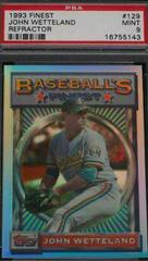 John Wetteland [Refractor] #129 Baseball Cards 1993 Finest Prices