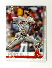 Rick Porcello Baseball Cards 2019 Topps Opening Day Prices