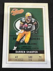 Darren Sharper Football Cards 2002 Fleer Authentix Prices
