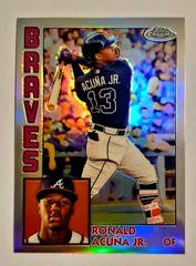 Ronald Acuna Jr #84TC-23 Baseball Cards 2019 Topps Chrome 1984 Baseball Prices
