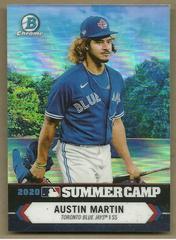 Austin Martin Baseball Cards 2021 Bowman Chrome 2020 Summer Camp Prices