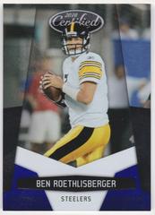 Ben Roethlisberger [Mirror Blue] Football Cards 2010 Panini Certified Prices