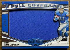 Sam LaPorta #FC-15 Football Cards 2023 Panini Plates and Patches Full Coverage Prices