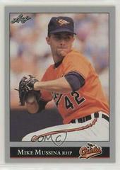 Mike Mussina Baseball Cards 1992 Leaf Prices