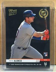 Pete Alonso #MOY-7 Baseball Cards 2019 Topps Now Moment of the Year Prices
