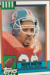 Melvin Bratton Football Cards 1990 Topps Tiffany Prices