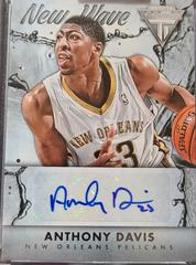 Anthony Davis #1 Basketball Cards 2013 Panini Titanium New Wave Signatures Prices