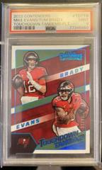 Mike Evans, Tom Brady [Platinum] Football Cards 2022 Panini Contenders Touchdown Tandems Prices