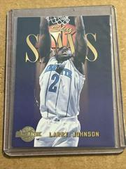 Larry Johnson [Sky Slams] #306 Basketball Cards 1994 SkyBox Prices