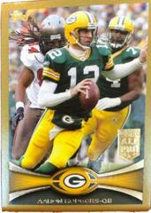 Aaron Rodgers [vs. Buccaneers Gold] #1 Football Cards 2012 Topps Prices