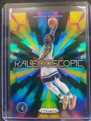 Anthony Edwards [Gold] #14 Basketball Cards 2023 Panini Prizm Kaleidoscopic Prices