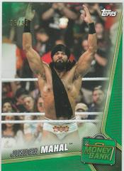 Jinder Mahal [Green] Wrestling Cards 2019 Topps WWE Money in the Bank Prices