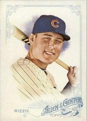 Anthony Rizzo Baseball Cards 2015 Topps Allen & Ginter Prices