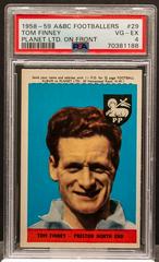 Tom Finney [Planet Ltd. on Front] Soccer Cards 1958 A & BC Footballers Prices