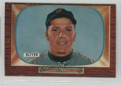 Cloyd Boyer #149 Baseball Cards 1955 Bowman Prices