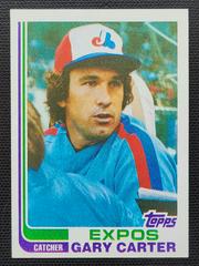 Gary Carter [Blackless] #730 Baseball Cards 1982 Topps Prices