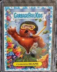 Clogged DUANE [Blue] #73a Garbage Pail Kids Go on Vacation Prices