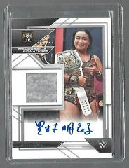 Meiko Satomura #MS-MSM Wrestling Cards 2022 Panini NXT WWE Memorabilia Signatures Prices