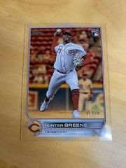 Hunter Greene [Clear] #US267 Baseball Cards 2022 Topps Update Prices