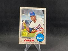Rod Carew [Red Ink] #RCA Baseball Cards 2017 Topps Heritage Real One Autographs Prices