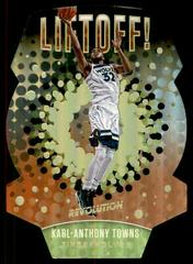 Karl Anthony Towns #1 Basketball Cards 2017 Panini Revolution Liftoff Prices