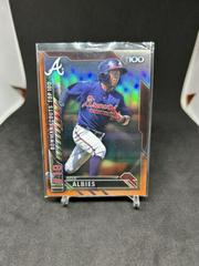 Ozzie Albies [Orange] Baseball Cards 2016 Bowman Scouts' Top 100 Prices