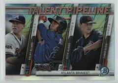 Kolby Allard, Ozzie Albies, Chris Ellis #TP-ATL Baseball Cards 2017 Bowman Talent Pipeline Prices