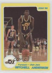 Mitchell Anderson Basketball Cards 1985 Star Prices