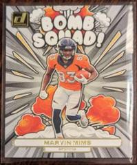 Marvin Mims #BS-17 Football Cards 2023 Panini Donruss Bomb Squad Prices