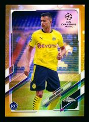 Reinier Jesus [Gold Bubbles] #93 Soccer Cards 2020 Topps Chrome UEFA Champions League Prices