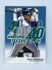 Alex Rodriguez [Blue] #WC-4 Baseball Cards 2023 Topps Welcome to the Club Prices