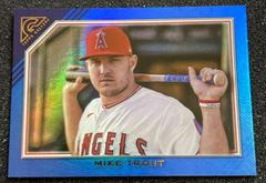 Mike Trout [Blue] #100 Baseball Cards 2022 Topps Gallery Prices