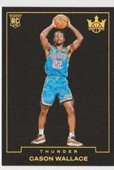 Cason Wallace #17 Basketball Cards 2023 Panini Court Kings Blank Slate Prices
