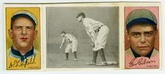 A. Leifield, G. Gibson [Chase Guarding First] Baseball Cards 1912 T202 Hassan Triple Folder Prices