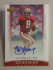 Steve Young #9 Football Cards 2006 Upper Deck Legends Legendary Signatures Prices