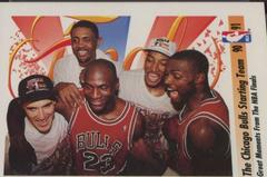 Bulls Starting Five #337 Basketball Cards 1991 Skybox Prices