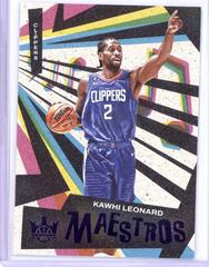 Kawhi Leonard [Violet] #22 Basketball Cards 2022 Panini Court Kings Maestros Prices