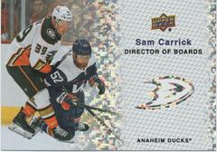 Sam Carrick [Sparkle] #DB-3 Hockey Cards 2023 Upper Deck Director of Boards Prices