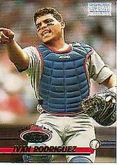 Ivan Rodriguez #524 Baseball Cards 1993 Stadium Club Prices