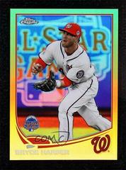 Bryce Harper [Gold Refractor] #MB-27 Baseball Cards 2013 Topps Chrome Update Prices