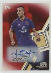 Justin Meram [Autograph Red] Soccer Cards 2018 Topps MLS Prices